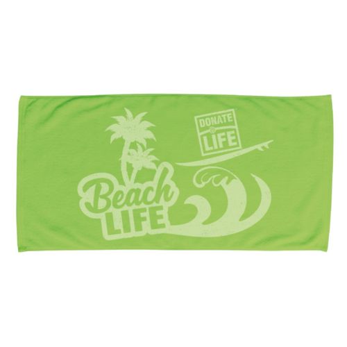 Donate Life Resort Beach Towel image thumbnail