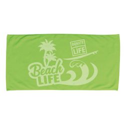 Image of Donate Life Resort Beach Towel