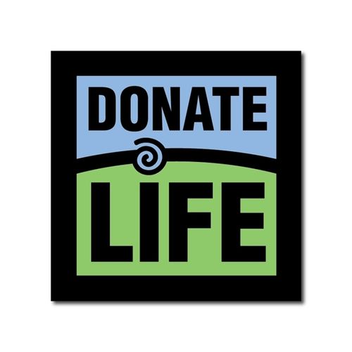 Donate Life Vinyl Decal image thumbnail