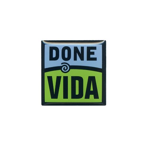 Done Vida Lapel Pin image thumbnail