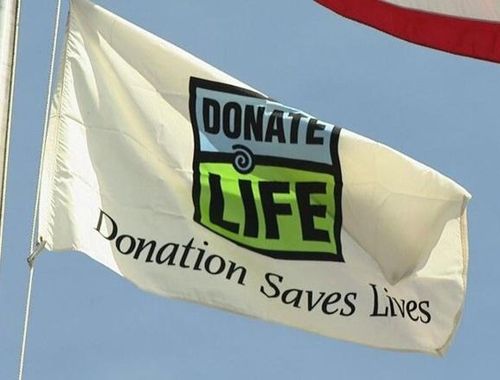 3' x 5' Donation Saves Flag image thumbnail