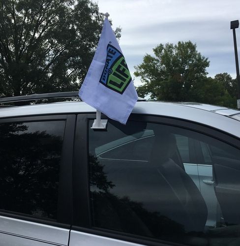 Donate Life Car Flag image thumbnail