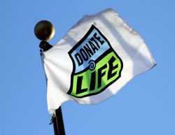 Image of 3' x 5' Donate Life Flag