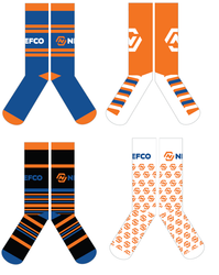 Image of Performance Athletic Calf-Height Socks - Pack of 4 Pairs