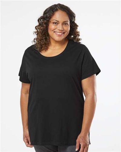 LADIES LAT Curvy Collection Fine Jersey Tee - 3816 image thumbnail