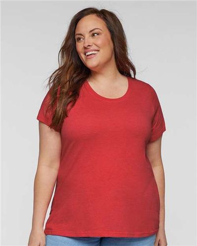 LADIES LAT Curvy Collection Fine Jersey Tee - 3816 image thumbnail