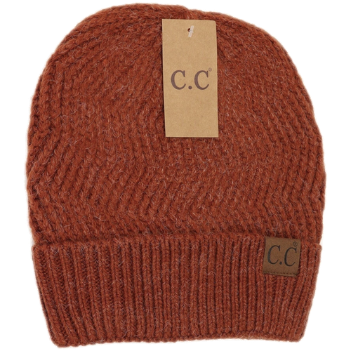 C.C. Beanie Chevron Knit Cuff Beanie - HAT9000 image thumbnail