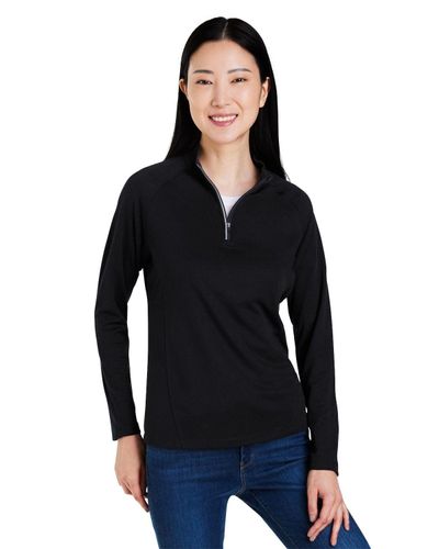 LADIES Core Origin Performance Pique 1/4 Zip - CE418W image thumbnail