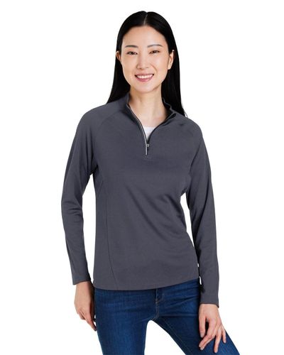 LADIES Core Origin Performance Pique 1/4 Zip - CE418W image thumbnail