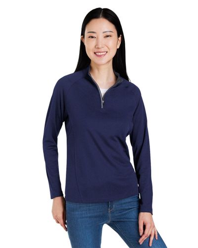 LADIES Core Origin Performance Pique 1/4 Zip - CE418W image thumbnail