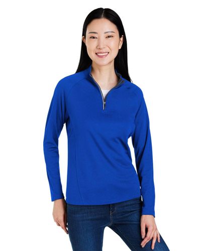 LADIES Core Origin Performance Pique 1/4 Zip - CE418W image thumbnail