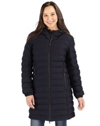 Image of LADIES Cutter & Buck Mission Ridge Repreve Eco Insulated Long Puffer Jacket - LCO00069