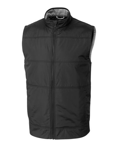 MEN'S BIG & TALL Cutter & Buck Stealth Hybrid Quilted Windbreaker Vest - BCC00008 image thumbnail