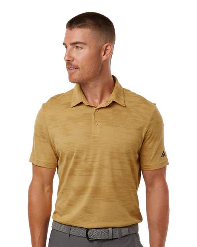 MEN'S Adidas Ultimate365 Textured Stripe Polo - A2005 image thumbnail