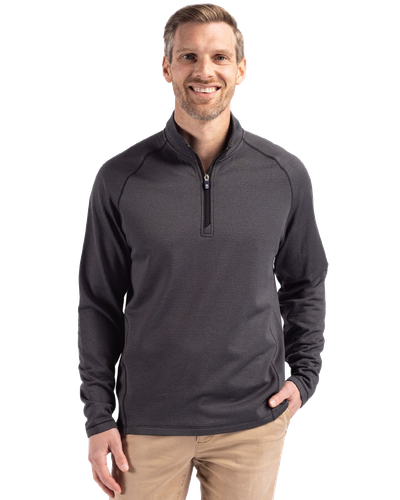 MEN'S Cutter & Buck Peshastin Eco Fleece Recycled 1/2 Zip - MCK01325 image thumbnail