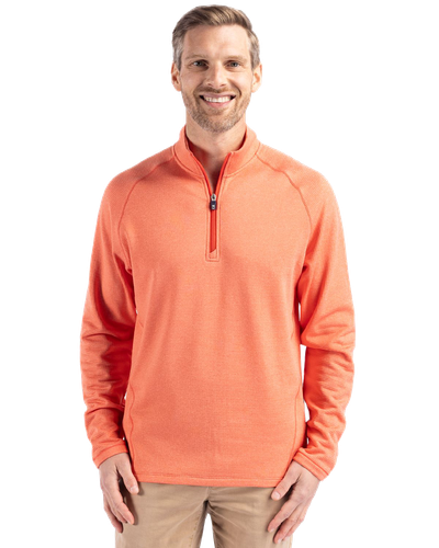 MEN'S Cutter & Buck Peshastin Eco Fleece Recycled 1/2 Zip - MCK01325 image thumbnail