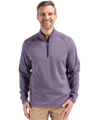 MEN'S Cutter & Buck Peshastin Eco Fleece Recycled 1/2 Zip - MCK01325 image thumbnail