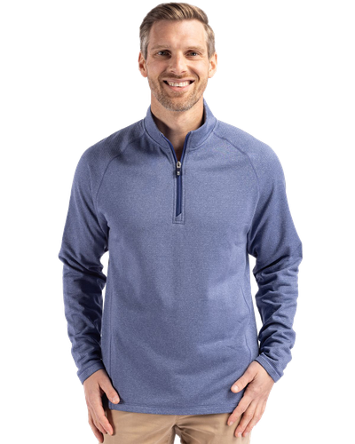 MEN'S Cutter & Buck Peshastin Eco Fleece Recycled 1/2 Zip - MCK01325 image thumbnail