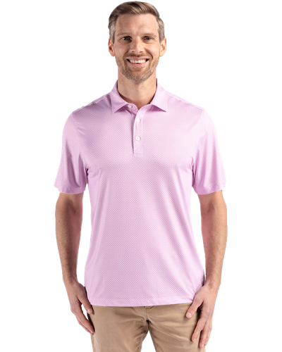 MEN'S Cutter & Buck Pike Eco Diamond Dot Print Recycled Polo - MCK01343 image thumbnail