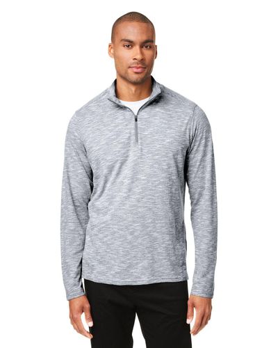 MEN'S North End Eclipse Jacquard 1/4 Zip - NE415 image thumbnail