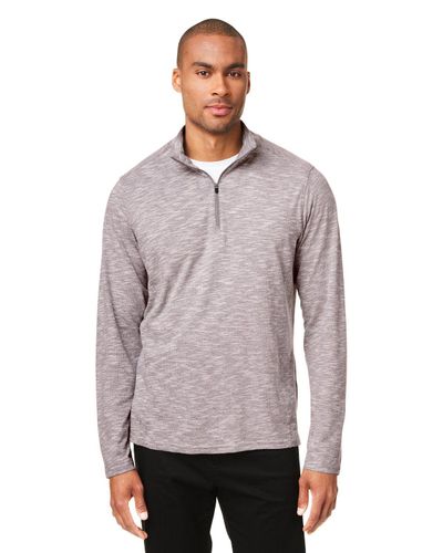 MEN'S North End Eclipse Jacquard 1/4 Zip - NE415 image thumbnail