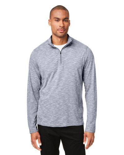 MEN'S North End Eclipse Jacquard 1/4 Zip - NE415 image thumbnail