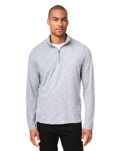 MEN'S North End Eclipse Jacquard 1/4 Zip - NE415 image thumbnail