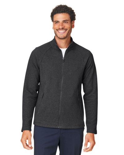 MEN'S North End Spirit Textured Full Zip - NE727 image thumbnail