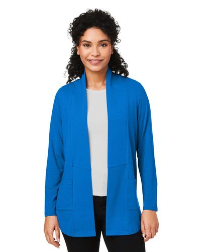 LADIES Devon & Jones Raleigh Stretch Cardigan - DP125W_LS image thumbnail