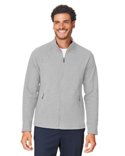 MEN'S North End Spirit Textured Full Zip - NE727 image thumbnail