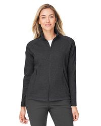 Image of LADIES North End Spirit Textured Full Zip - NE727W