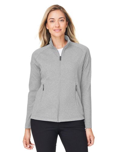 LADIES North End Spirit Textured Full Zip - NE727W image thumbnail
