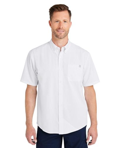 MEN'S HUK Kona Solid Short Sleeve Shirt - H150154_RC image thumbnail