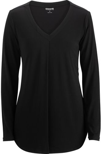 LADIES Edwards Soft Pleated Blouse - 5097 image thumbnail