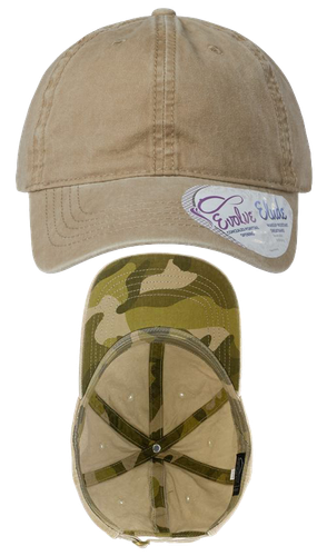 LADIES Infinity Her Pigment-Dyed with Fashion Undervisor Cap - CASSIE image thumbnail