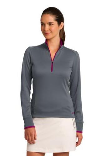 LADIES Nike Golf Dri-FIT 1/2 Zip - 578674 image thumbnail