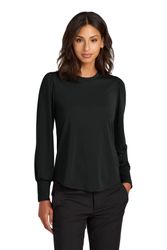Image of LADIES Mercer+Mettle Stretch Jersey Blouson Top - MM1019