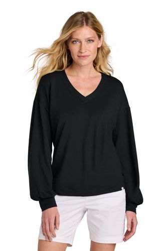 LADIES TravisMathew Long Weekend V-Neck - TM1LD009 image thumbnail
