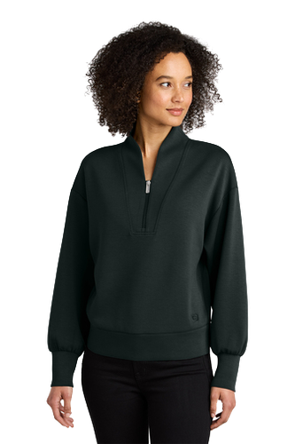 LADIES Ogio Transcend 1/4 Zip - LOG861 image thumbnail
