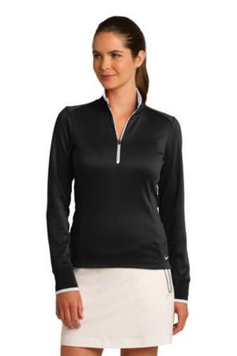 LADIES Nike Golf Dri-FIT 1/2 Zip - 578674 image thumbnail