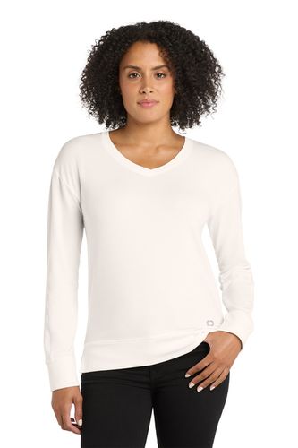 LADIES Ogio Luuma Flex Long Sleeve V-Neck - LOG825 image thumbnail