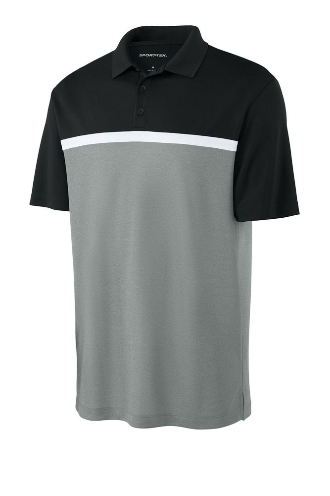 MEN'S Sport-Tek UV Micropique Colorblock Polo - ST741 primary image