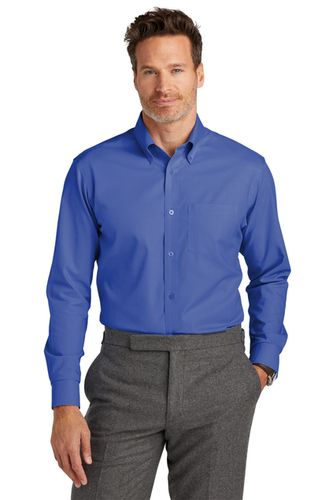 MEN'S Brooks Brothers Wrinkle-Free Stretch Nailhead Shirt - BB18002_RC image thumbnail