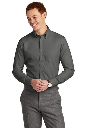 MEN'S Brooks Brothers Wrinkle-Free Stretch Nailhead Shirt - BB18002_RC image thumbnail