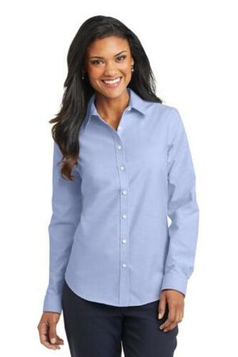 LADIES Port Authority SuperPro™ Oxford Shirt - L658 image thumbnail