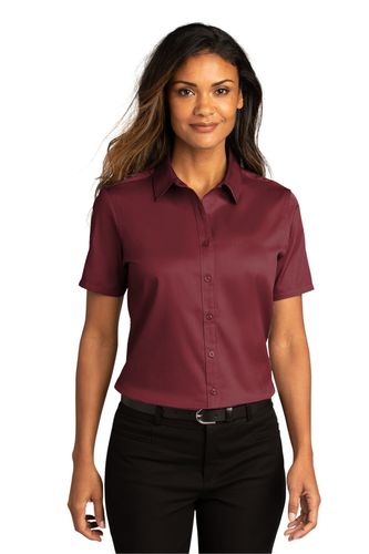 LADIES Port Authority SuperPro React Twill Shirt - LW809 image thumbnail