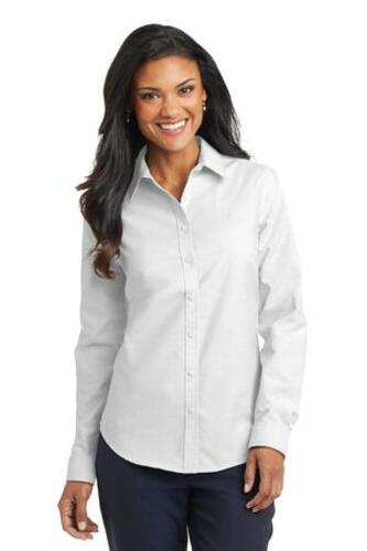 LADIES Port Authority SuperPro™ Oxford Shirt - L658 image thumbnail