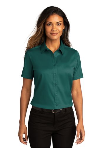LADIES Port Authority SuperPro React Twill Shirt - LW809 image thumbnail