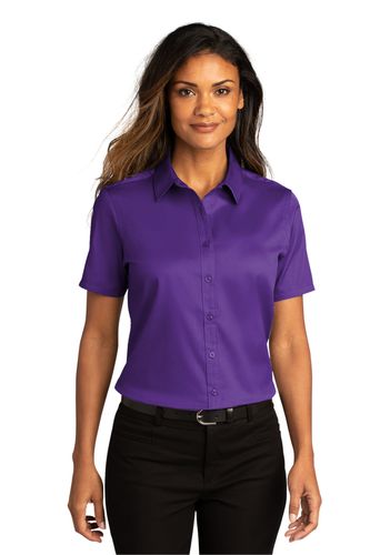 LADIES Port Authority SuperPro React Twill Shirt - LW809 image thumbnail