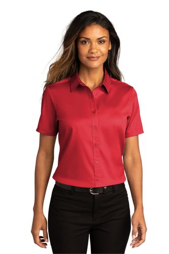 LADIES Port Authority SuperPro React Twill Shirt - LW809 image thumbnail